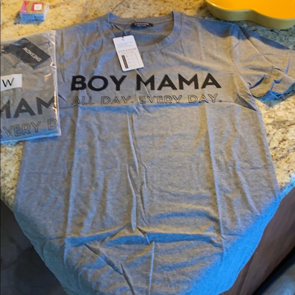 Boy Mama New Tee Shirt!